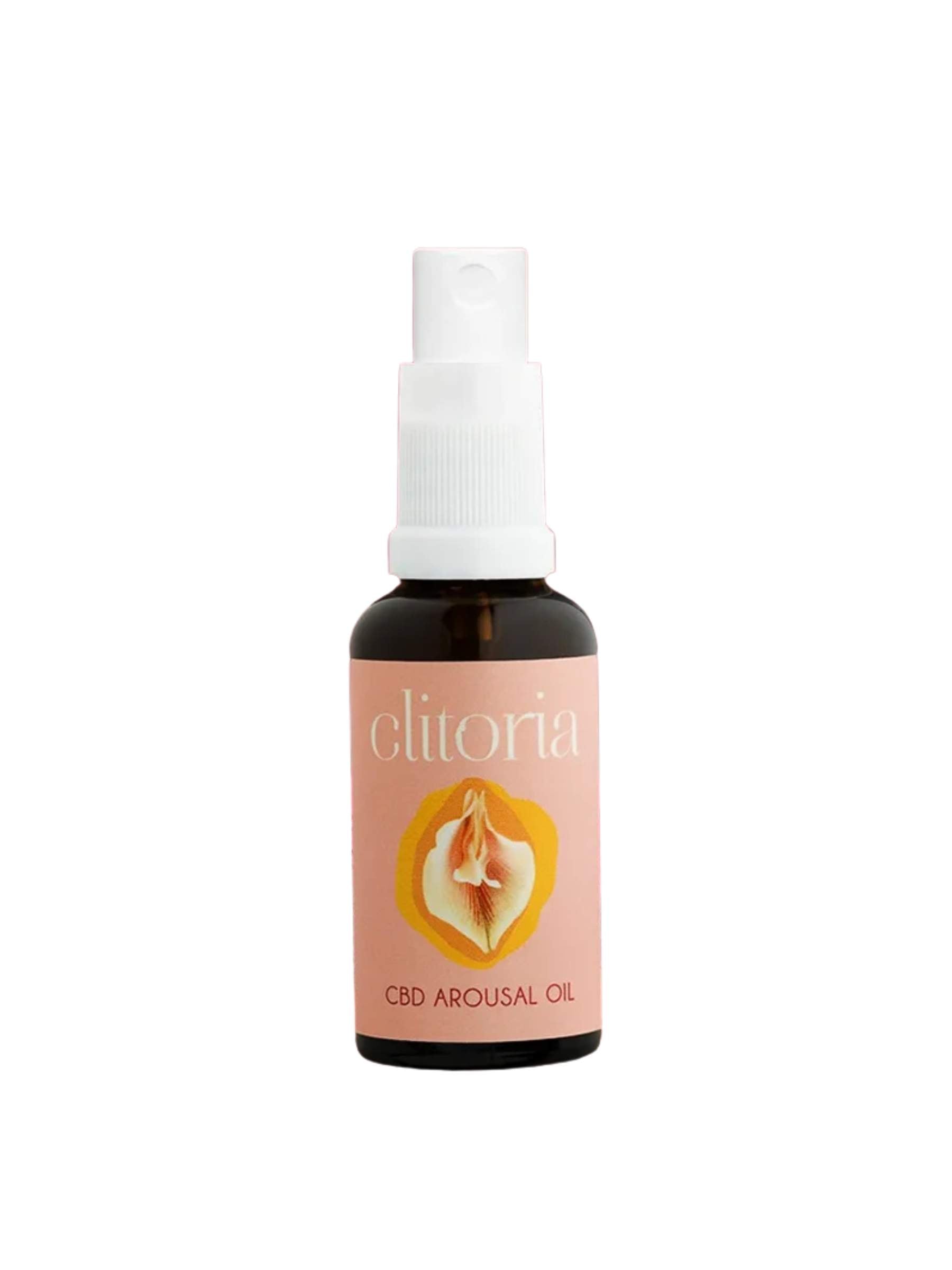 The Lube Ladies Clitoria CBD Arousal Oil - Natural Clitoral Stimulant