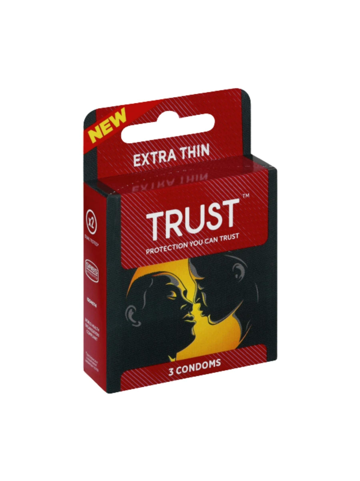Trust Male Condoms Extra Thin - 3 Pack