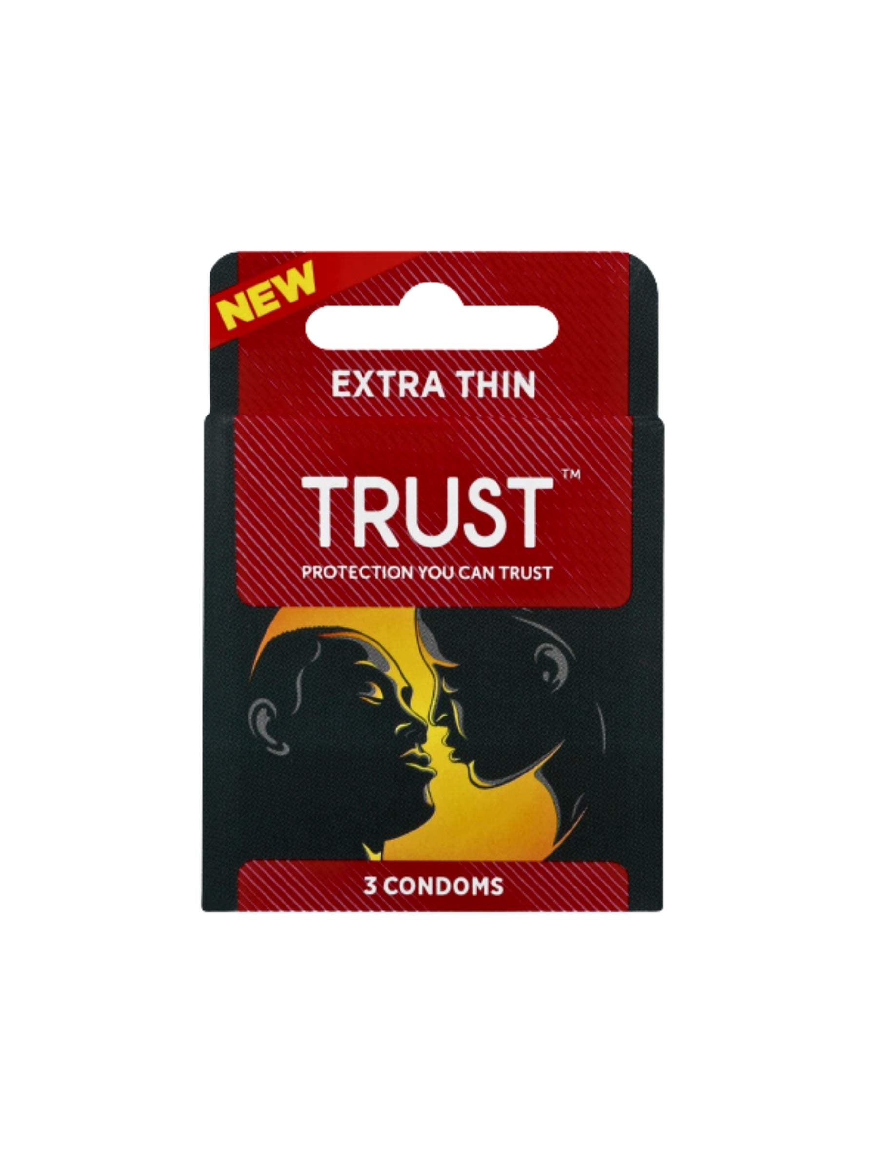 Trust Male Condoms Extra Thin - 3 Pack