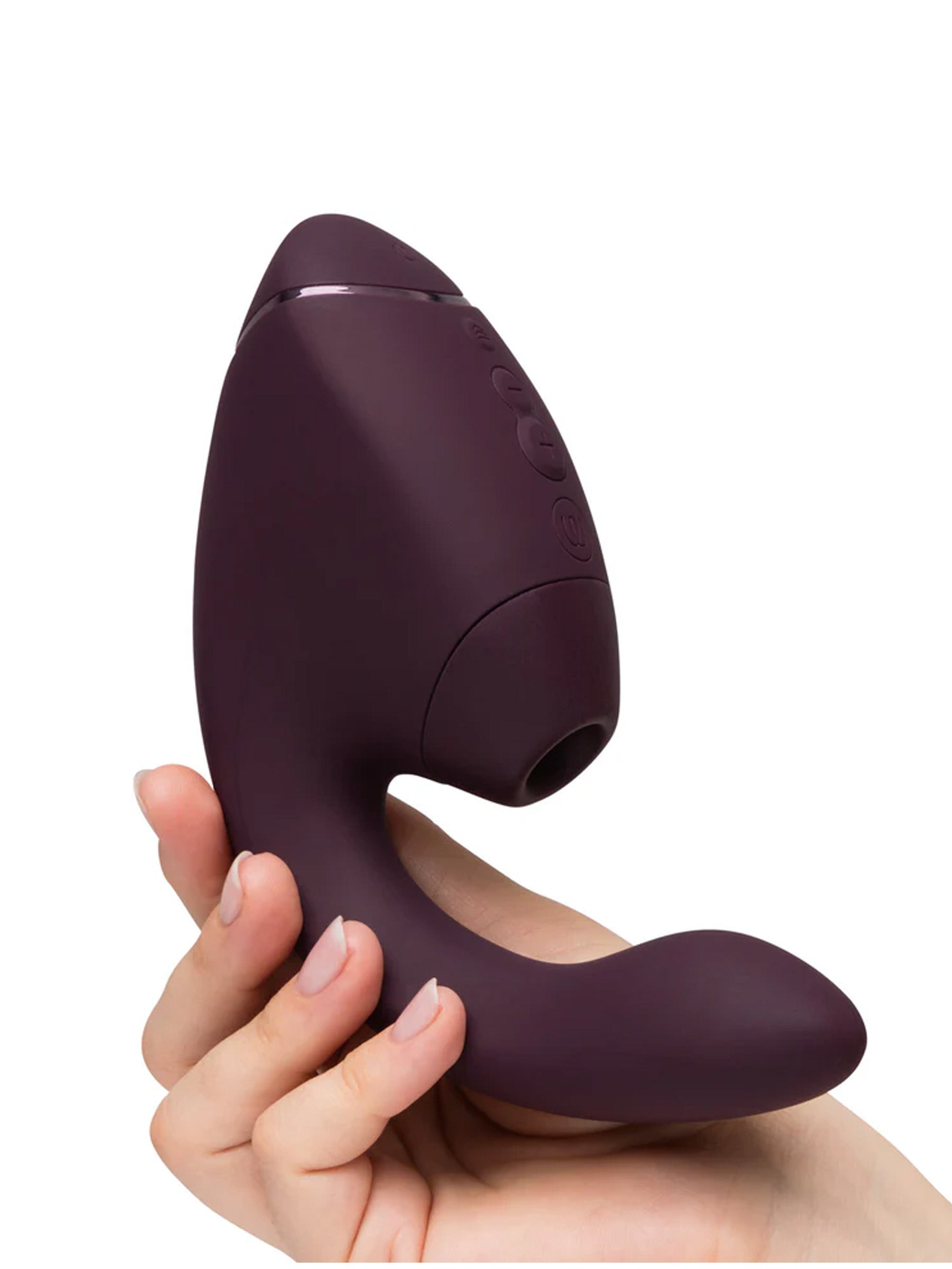 Womanizer Next Duo Dual Stimulator - Dark Purple