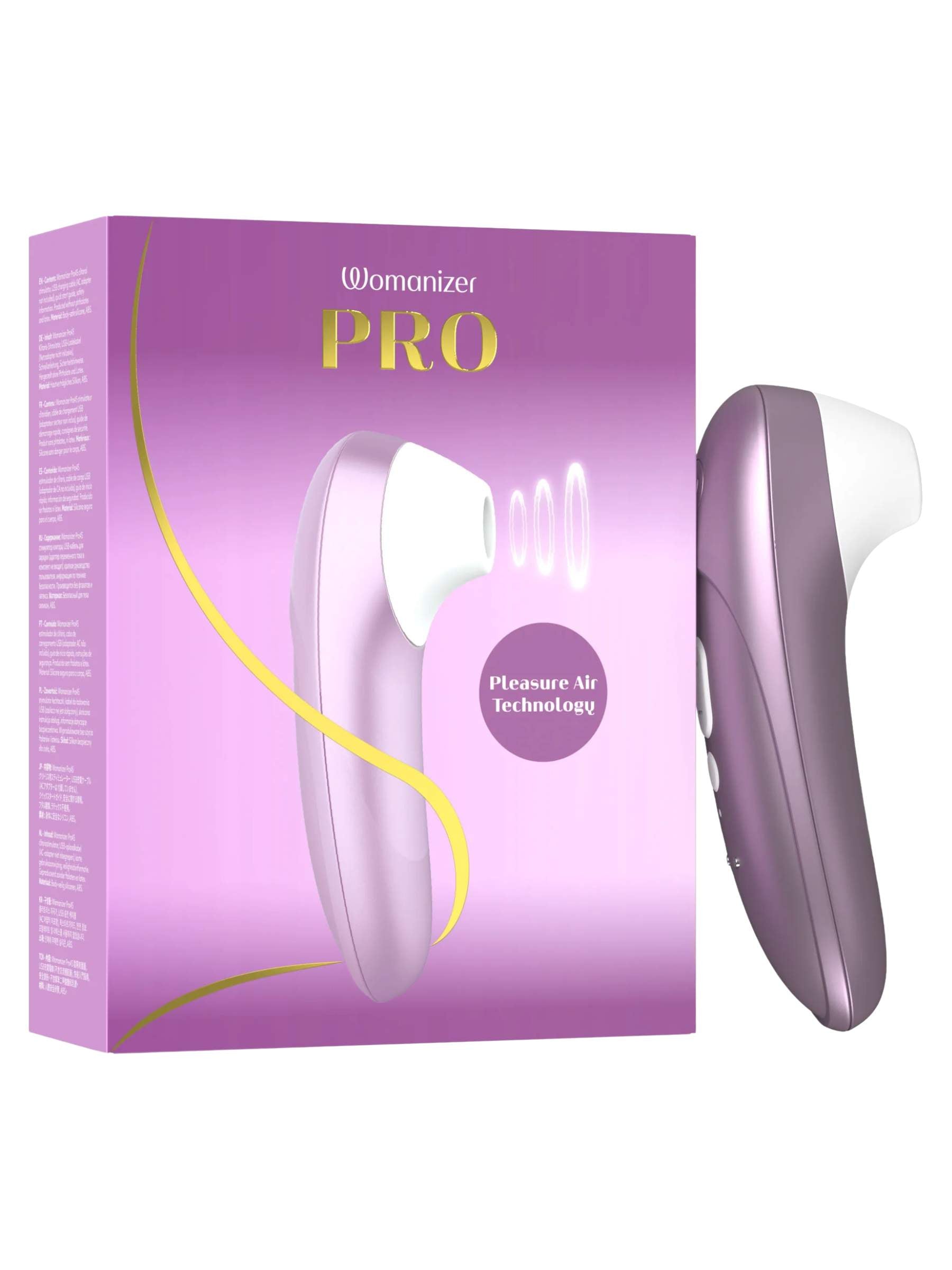 Womanizer – Pro Clitoral Stimulator – Pleasure Air Technology - Lilac