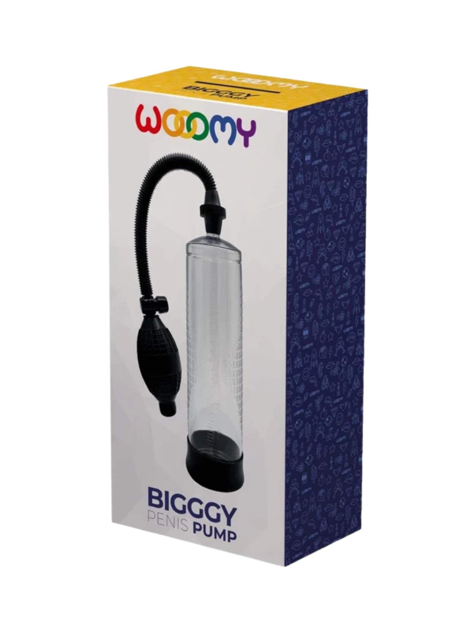 Wooomy Bigggy Penis Pump - Black