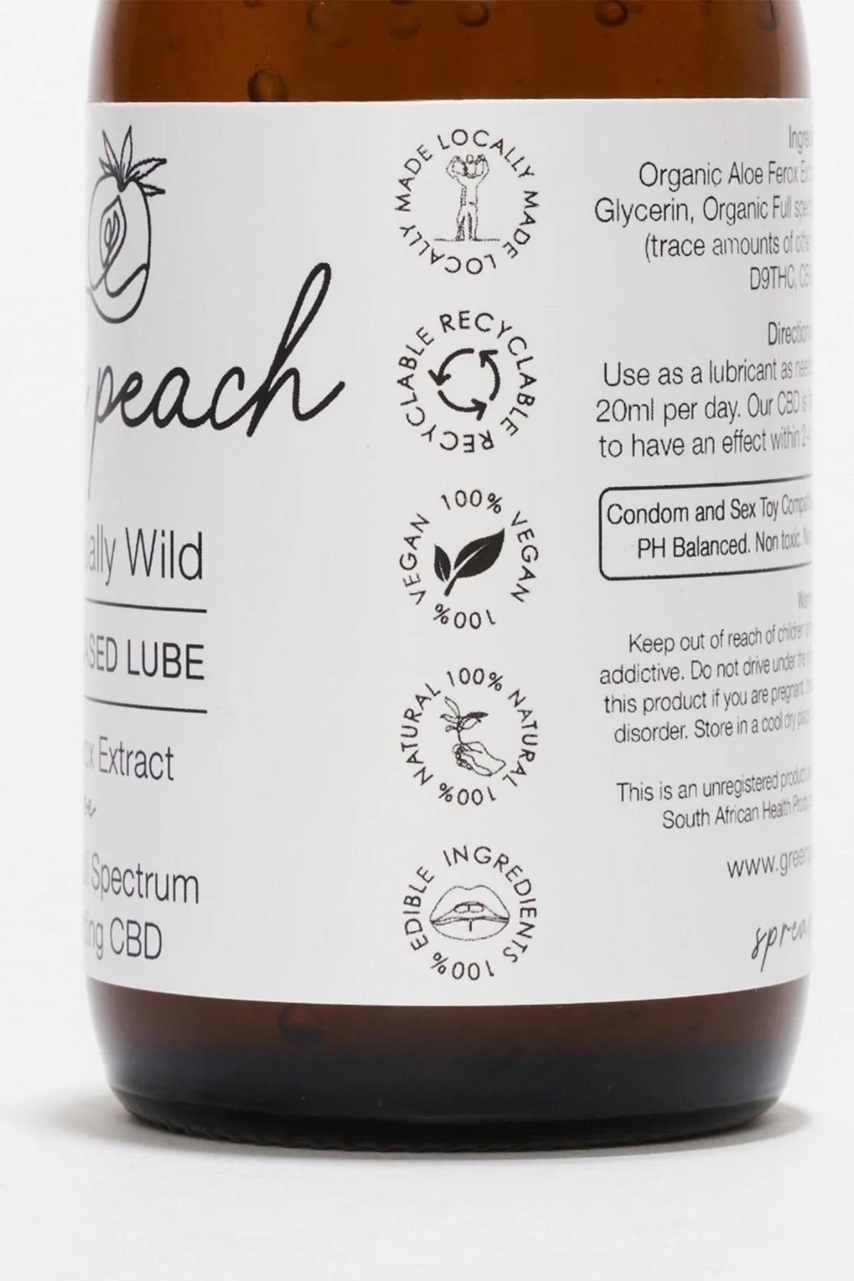 Essensually Wild CBD Water-based Lube 100ml