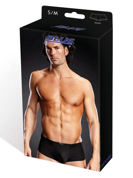 Andrei microfibre shorts by Blueline Lingerie box