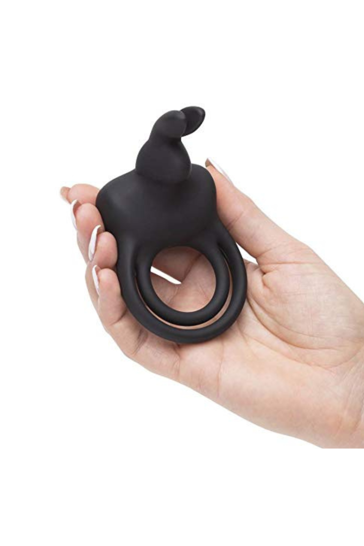 Happy Rabbit Mini Love Ring | Black