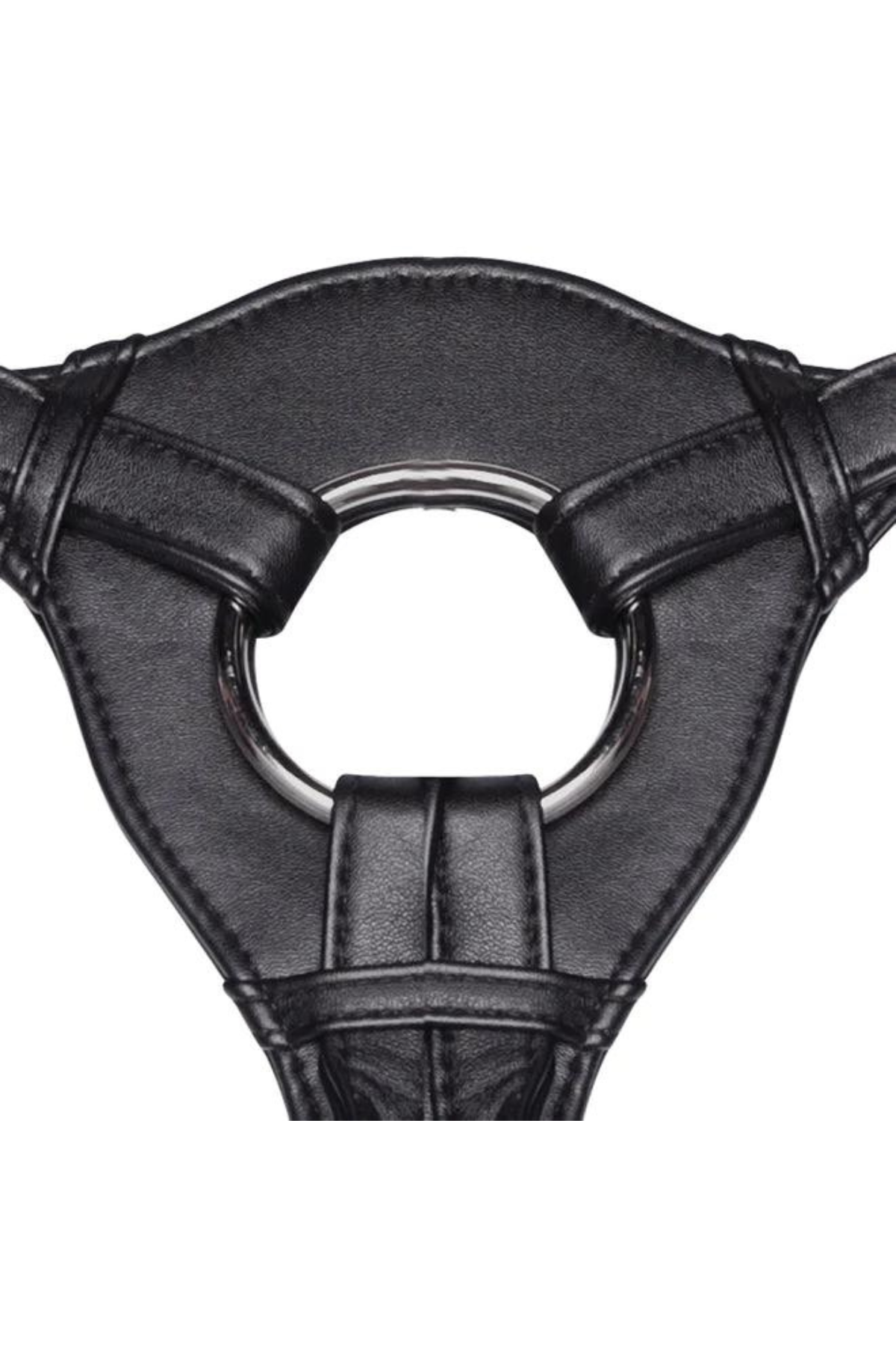 Patent Leather Strap-On Harness