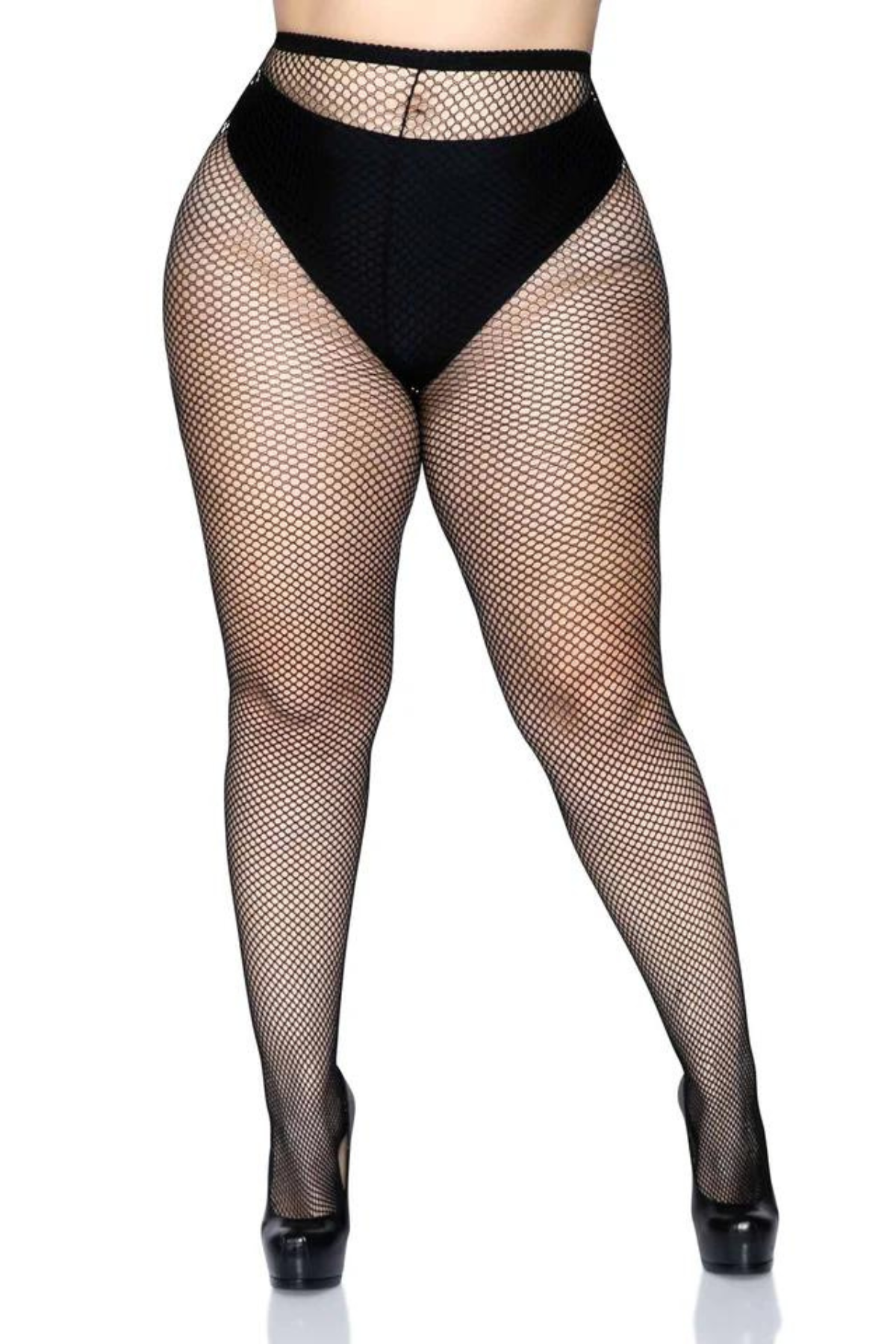 Plus Size | Fishnet Pantyhose