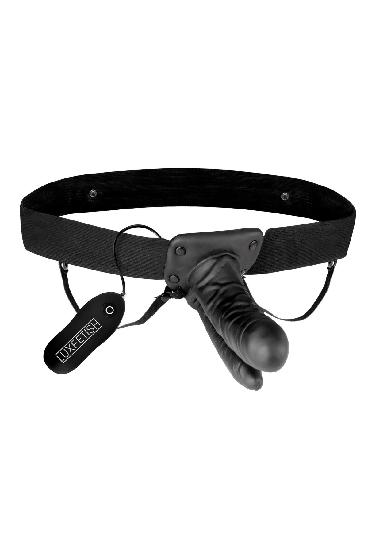 Unisex Vibrating Hollow Double Strap-On
