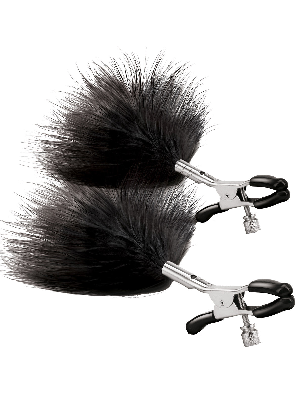 Steamy Shades Adjustable Feather Nipple Clamps 