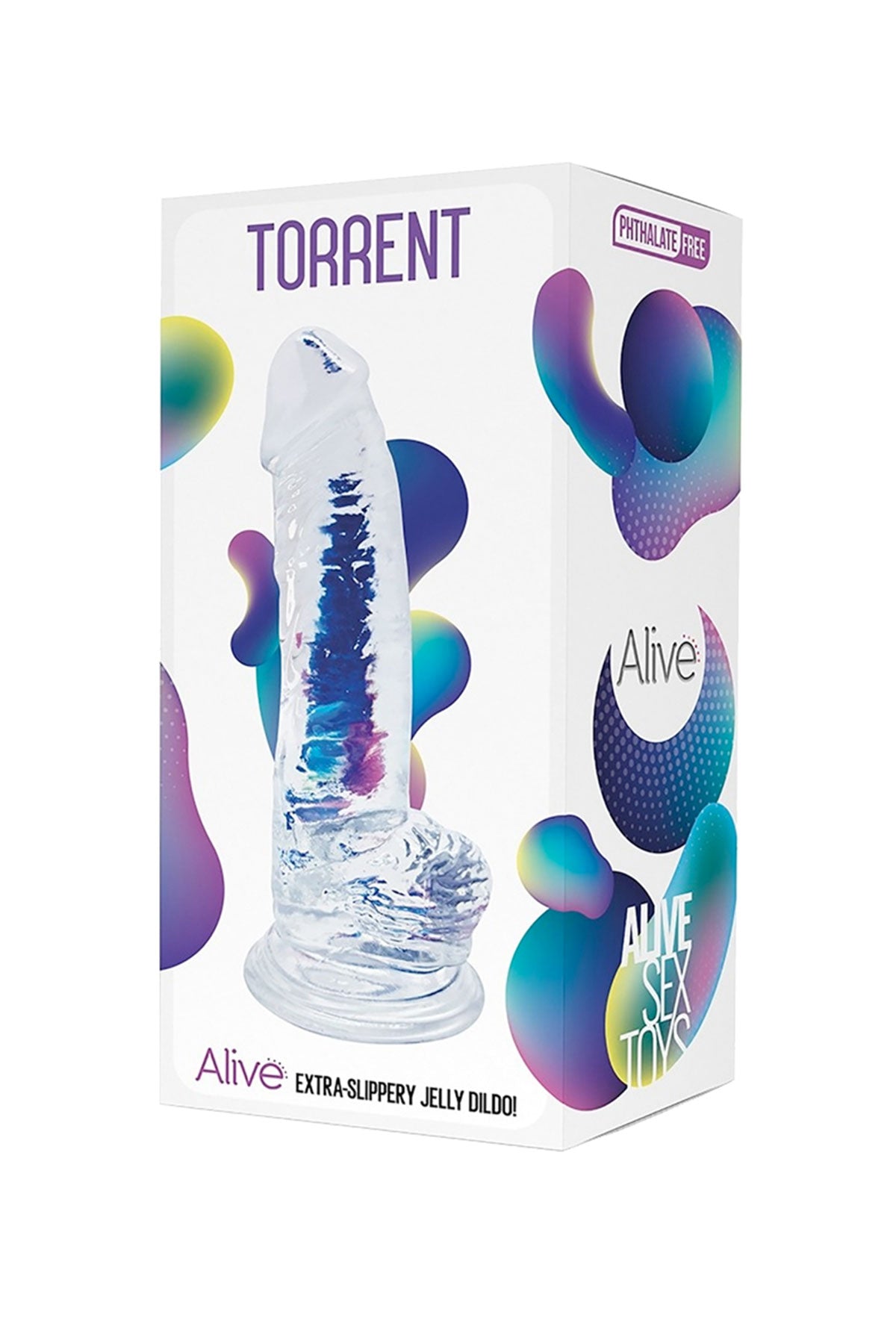 Torrent Jelly Suction Cup Dildo