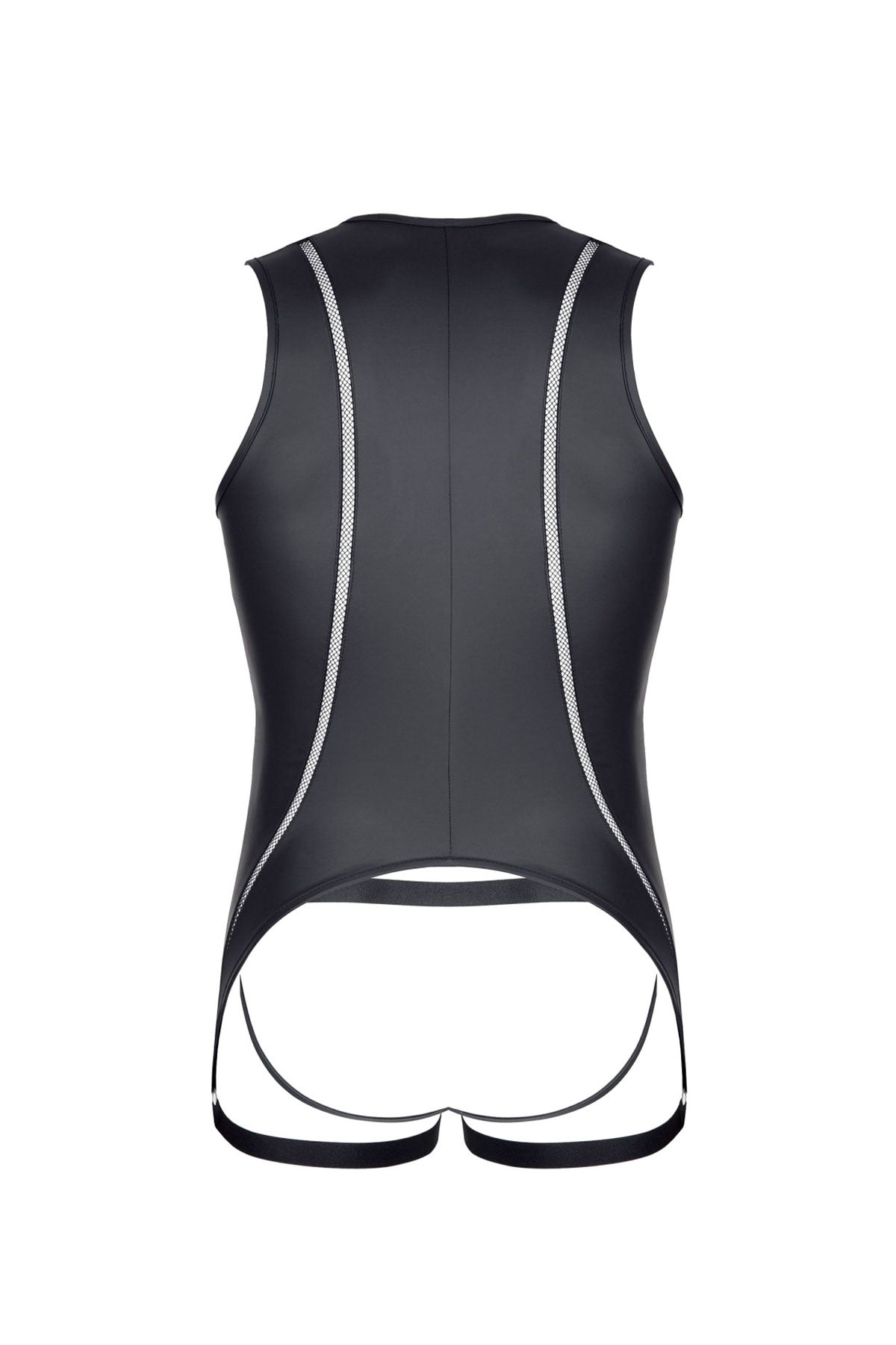 Body Vest with Jockstrap Briefs