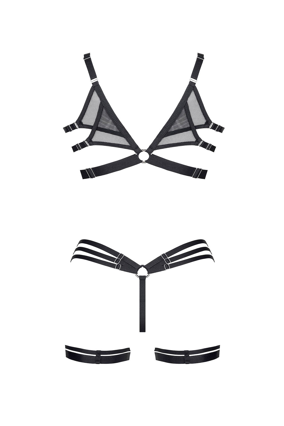 Demoniq Adora Set Lingerie Back