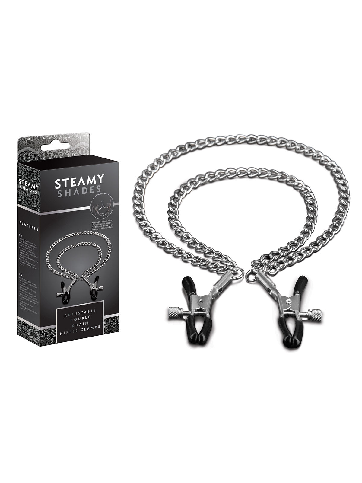 Adjustable Double Chain Nipple Clamps