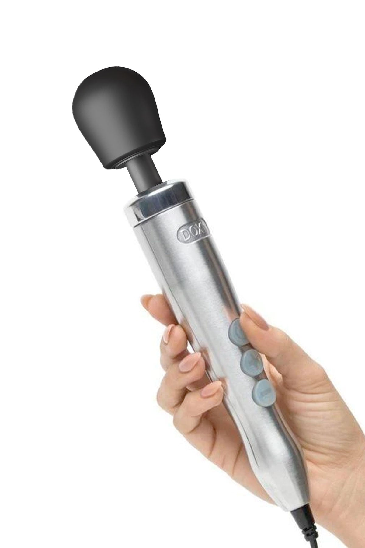 DOXY Silver Die Cast Massage Wand