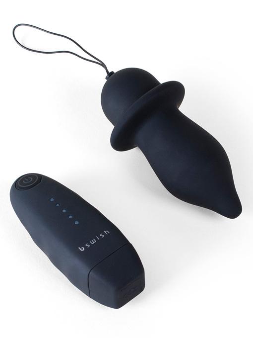 Black Bfilled Unleashed Anal Plug by Bswish 