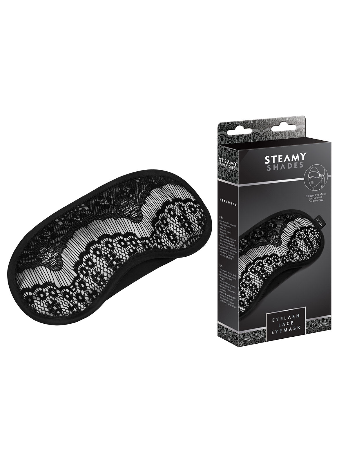 Eyelash Lace Eyemask by Steamy Shades