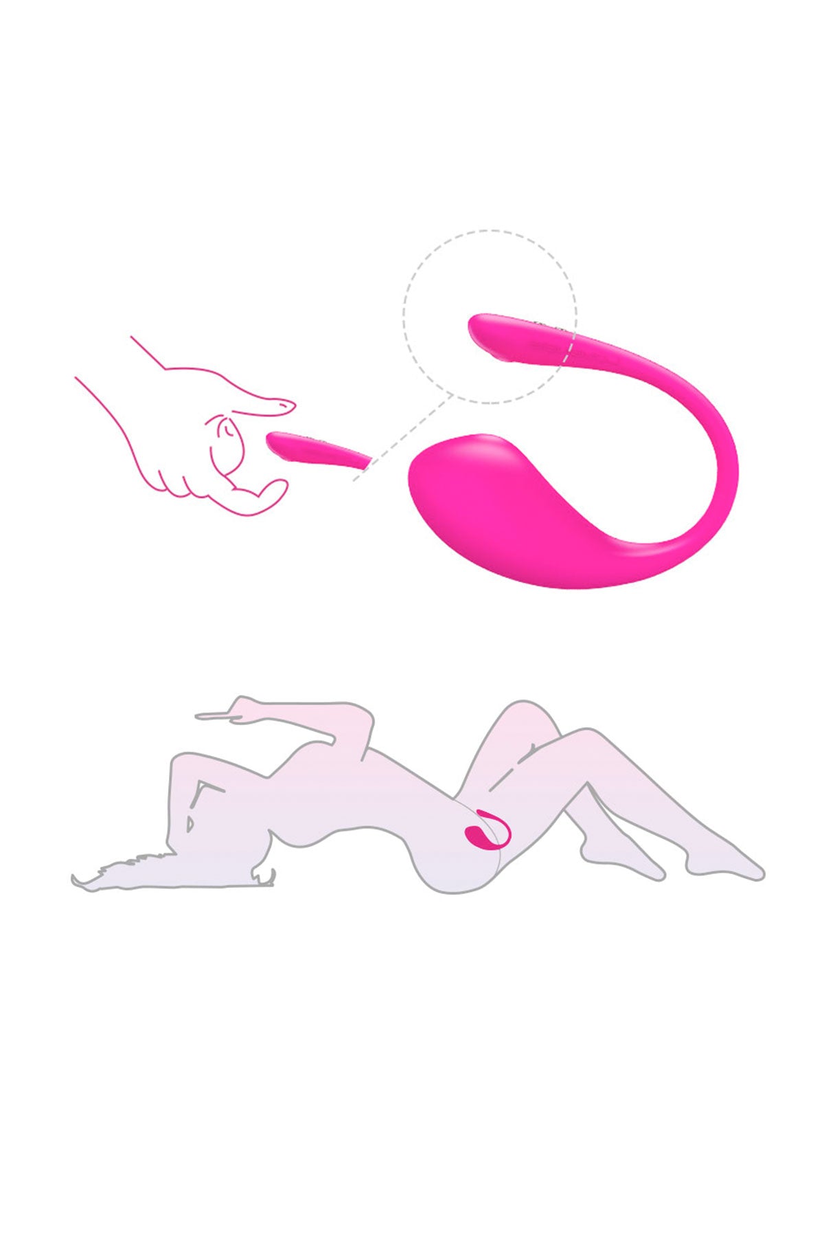 Description Lovense Lush 3 Remote Controlled Vibrator | Matilda.co.za