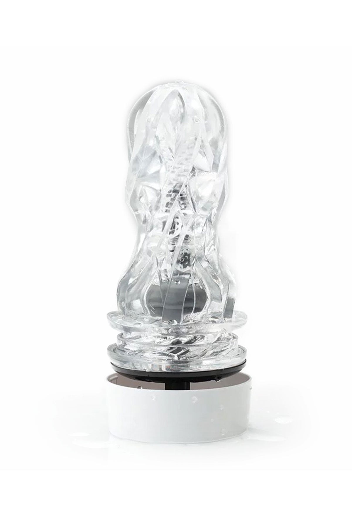  Male Masturbator Aero Silver Ring by Tenga