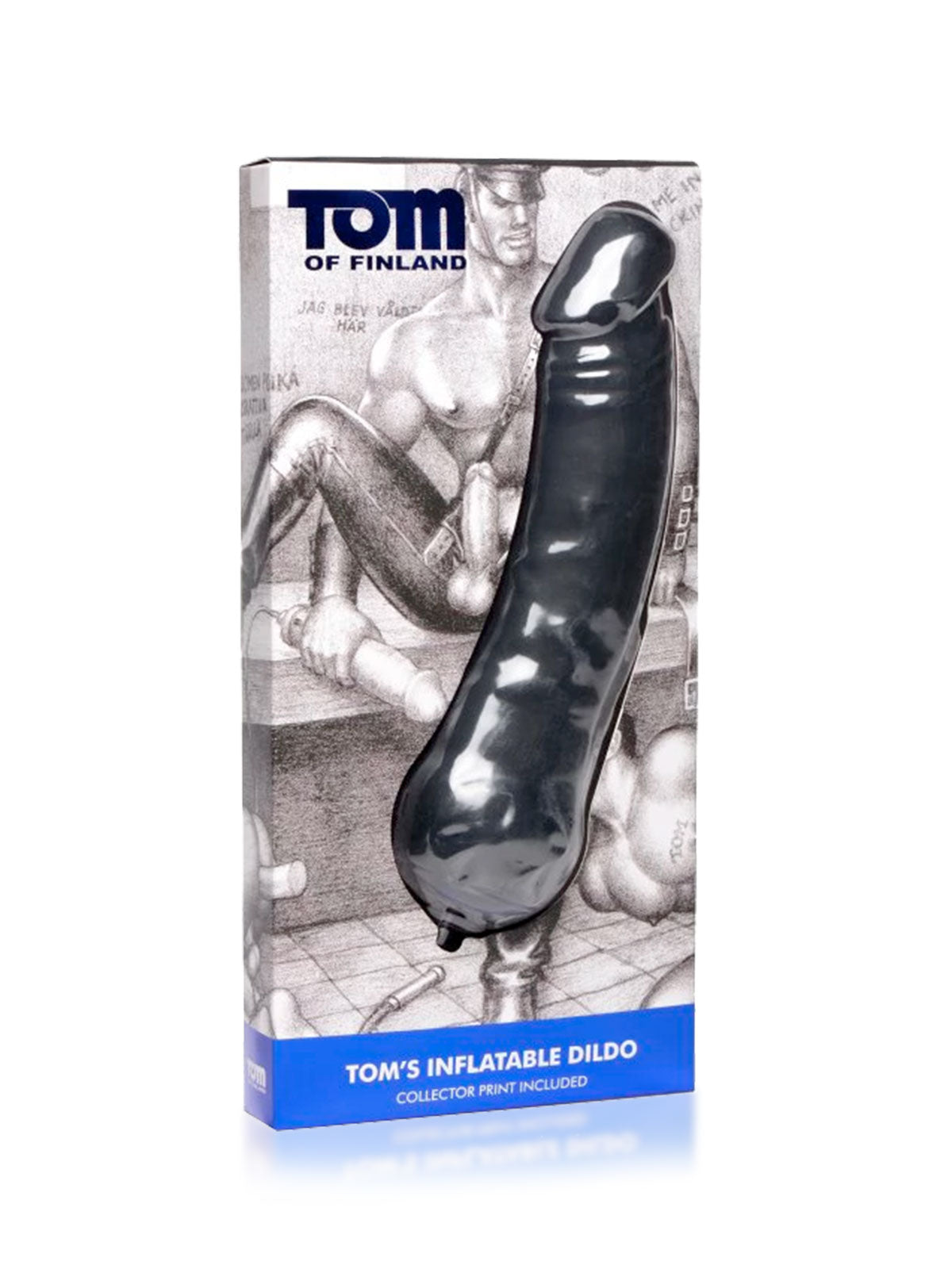 Inflatable Silicone Dildo